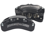 American Made B6-Brawler LT Direct Fit 6-Piston Billet Aluminum Front Caliper Upgrade Kit . Black A415-30BLK