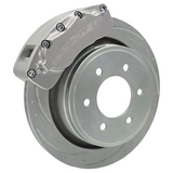 American Made B4-Brawler LT Direct Fit 4-Piston Billet Aluminum Rear Caliper Upgrade Kit. Clear A415-31