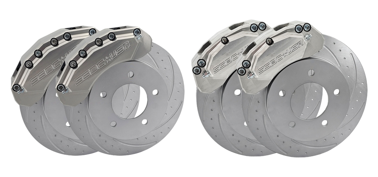 American Made 4 Wheel Moab Direct Fit Billet Aluminum Big Brake Bundle. A434-1011-BBB