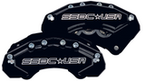 American Made M6-Moab 6-Piston Billet Aluminum Front Caliper Disc Brake Kit W/DS Rotors. Black A434-10BLK-DS