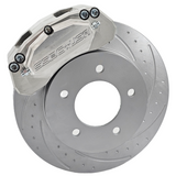 American Made M4-Moab 4-Piston Billet Aluminum Rear Disc Brake Kit W/DS Rotors. Clear A434-11-DS