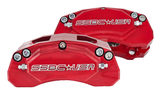 American Made M4-Moab 4-Piston Billet Aluminum Rear Caliper Upgrade Kit. Red A434-11R