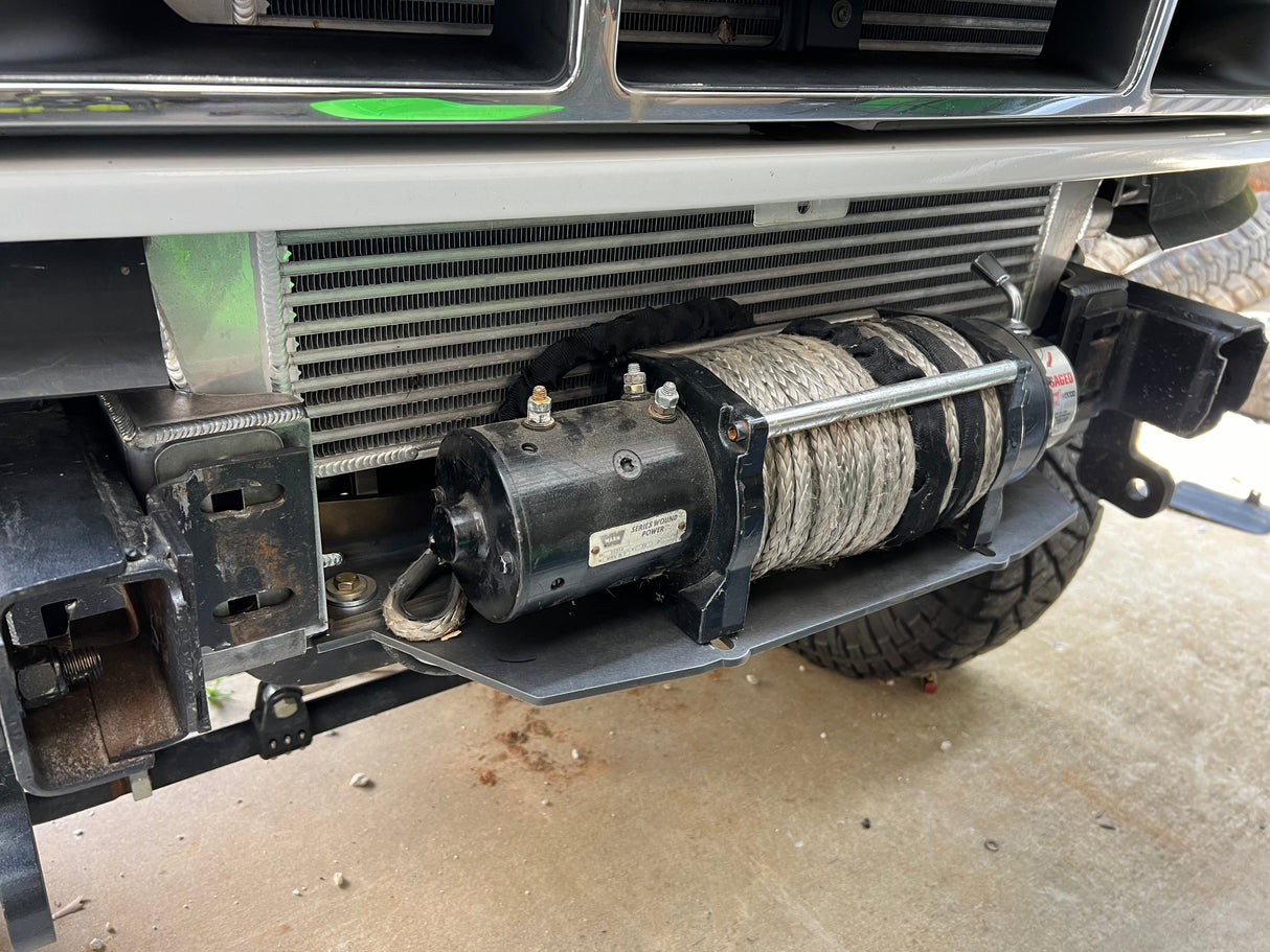 OBS Ford Hidden Winch Mount (CP) JC Customs