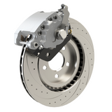 American Made R1-Redline Billet Aluminum Direct Fit Rear Disc Brake Kit W/DS Rotors. Clear A550-21-DS