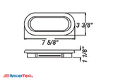 Rubber Grommet for 6in Oval Lights - Optronics