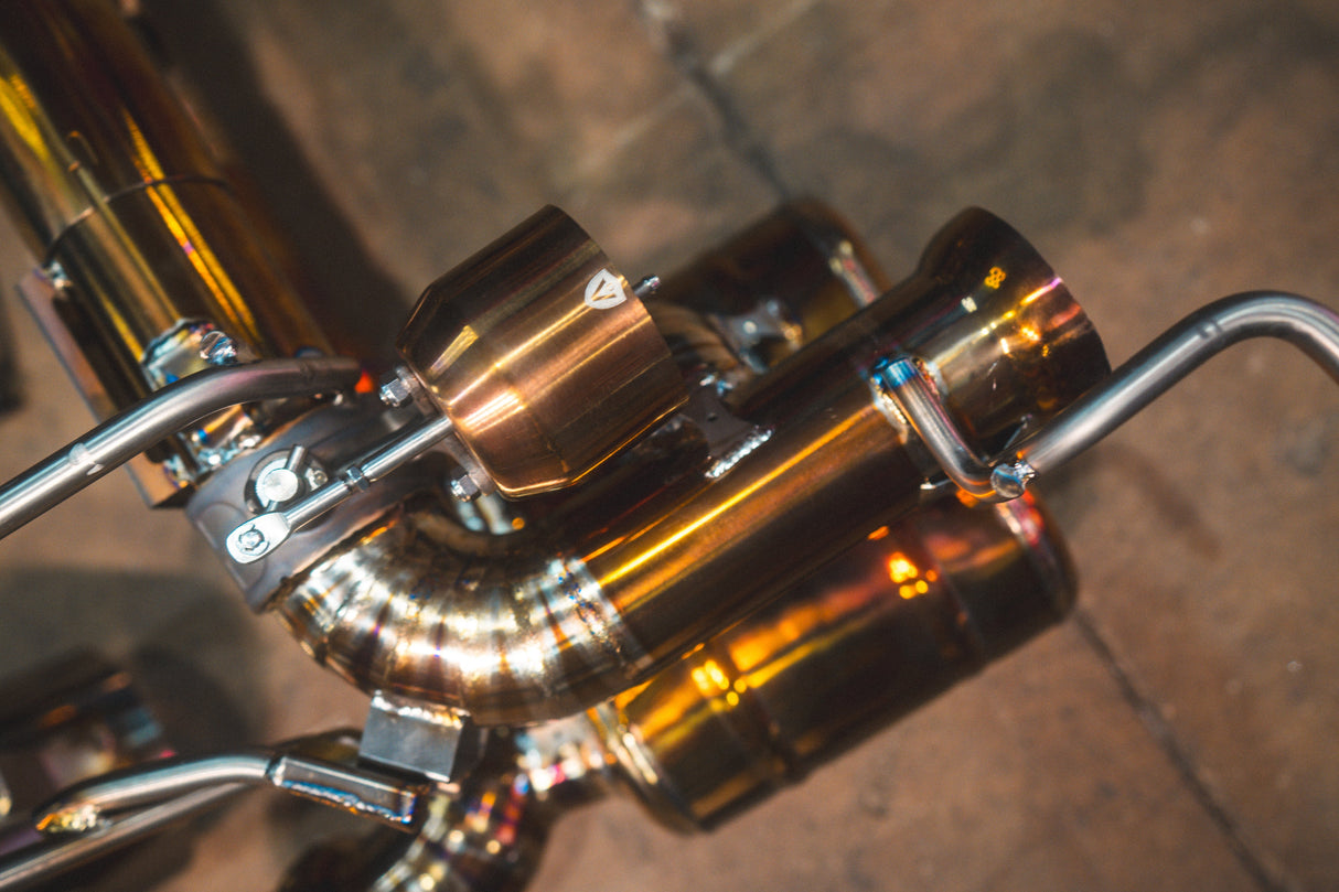 Ferrari 458 Speciale Valved Sport Exhaust System Valvetronic Designs