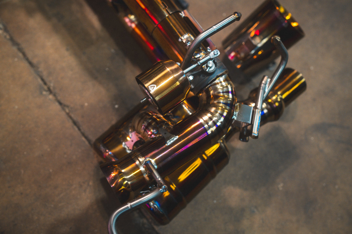 Ferrari 458 Speciale Valved Sport Exhaust System Valvetronic Designs
