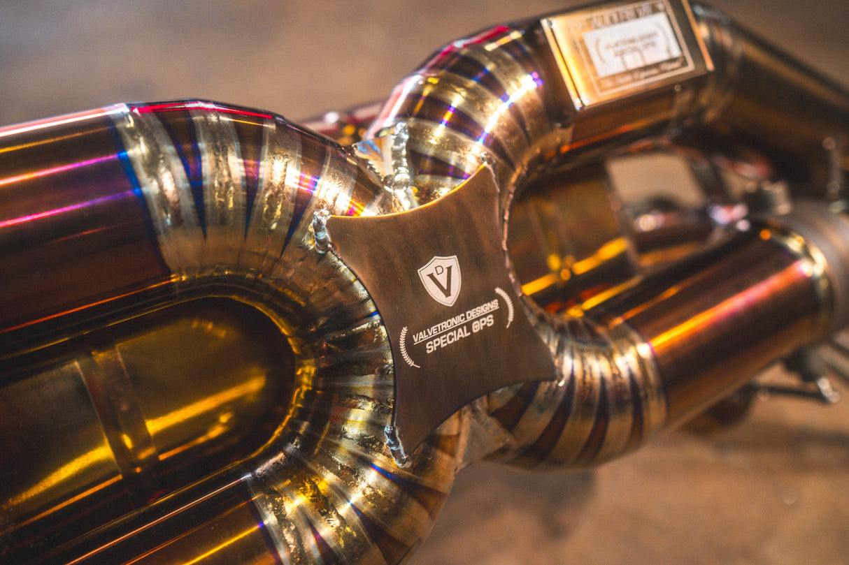 Audi R8 Valved Exhaust System Valvetronic Designs