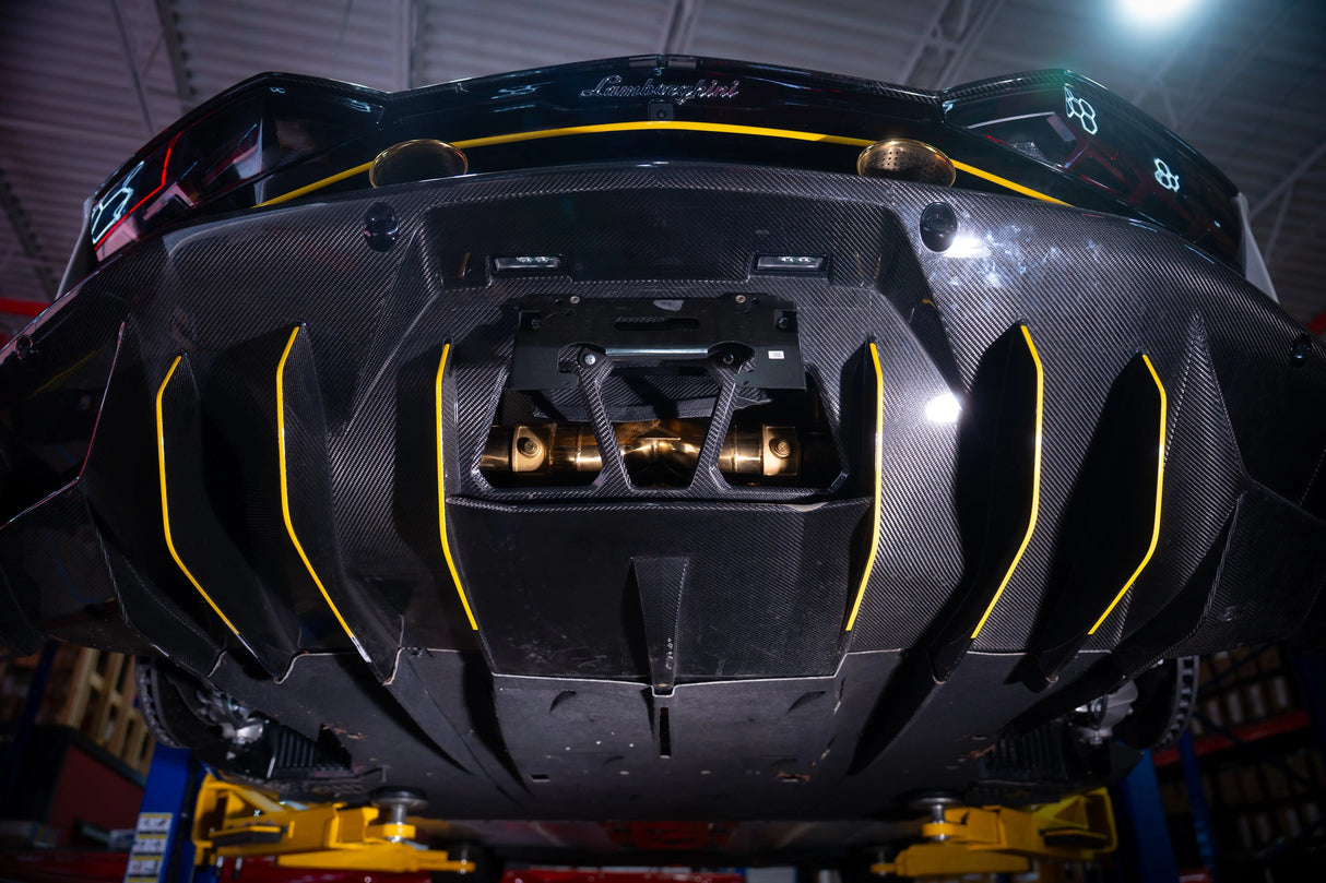 Lamborghini Aventador SVJ/Ultimae Valved Sport Exhaust System Valvetronic Designs