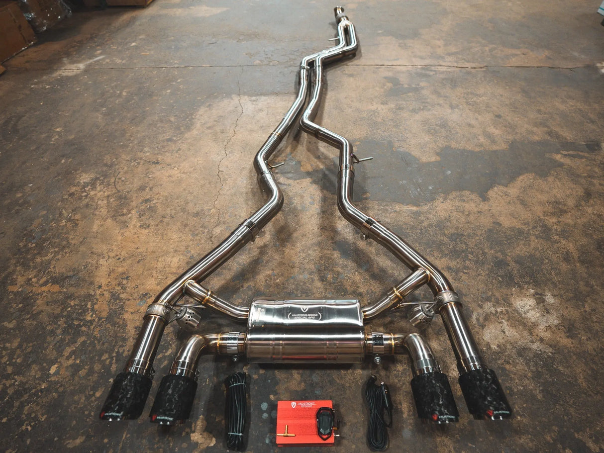BMW F87 M2 Valved Sport Exhaust System (N55) Valvetronic Designs