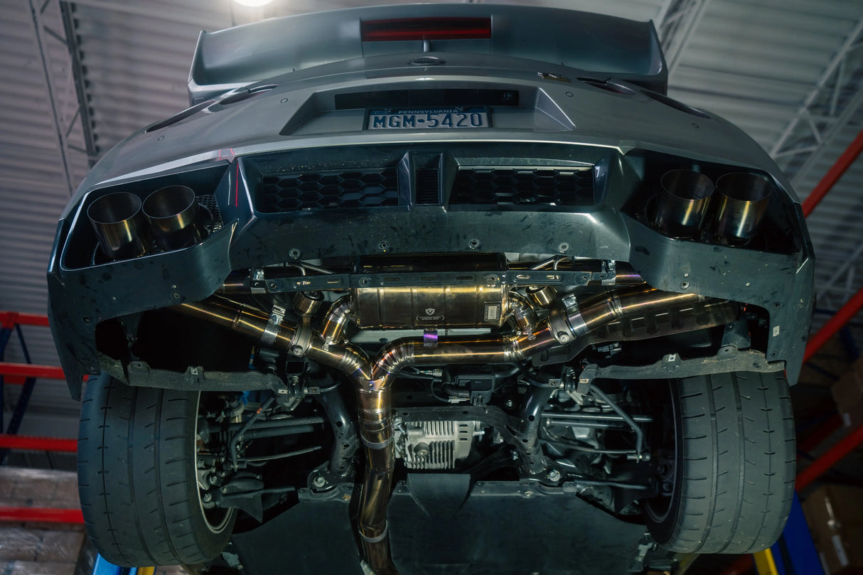 Nissan GTR R35 Valved Sport Exhaust System Valvetronic Designs