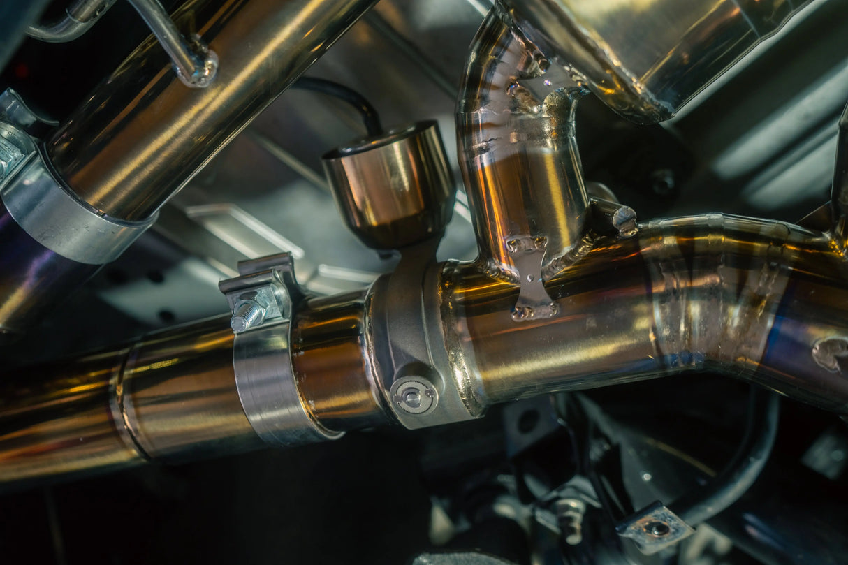 Nissan GTR R35 Valved Sport Exhaust System Valvetronic Designs