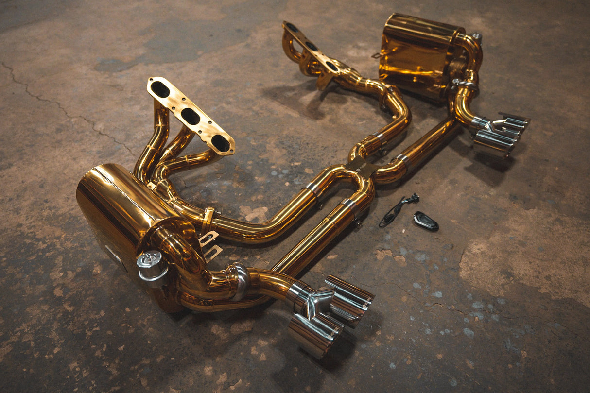 Valvetronic Valved Sport Exhaust System for Porsche 997 Carrera Valvetronic Designs