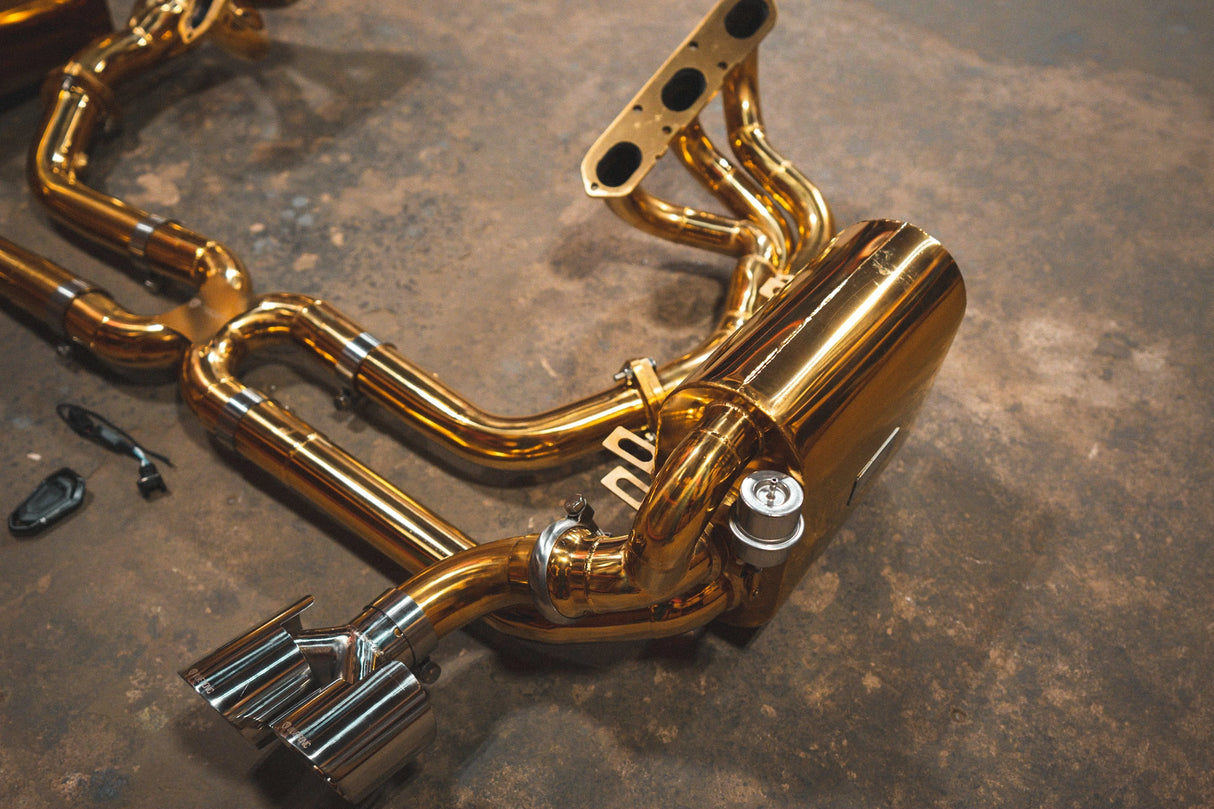 Valvetronic Valved Sport Exhaust System for Porsche 997 Carrera Valvetronic Designs