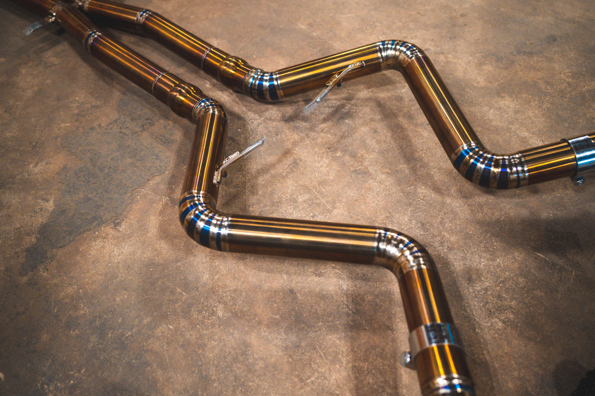 BMW M3 E9X Titanium Valved Sport Exhaust System (V2) Valvetronic Designs