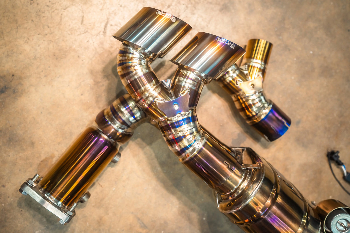 Valvetronic Valved Race Exhaust System for Porsche 911 Turbo 991.1 / 991.2 Valvetronic Designs