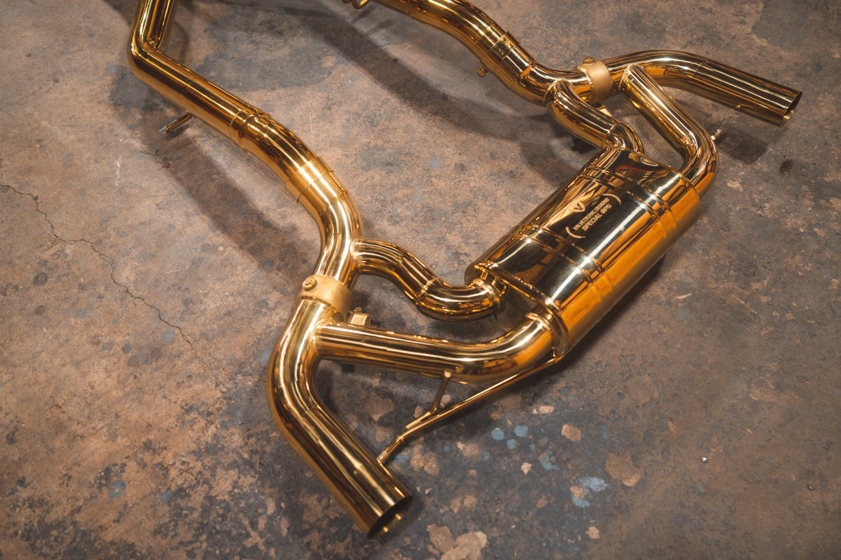 Mercedes AMG GT Valved Sport Exhaust system Valvetronic Designs