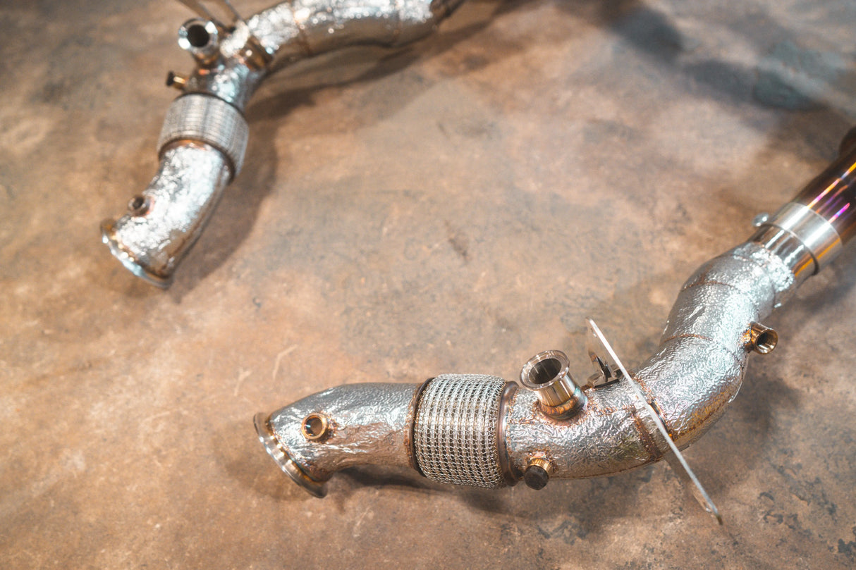 Ferrari F8 Valved Sport Exhaust System Valvetronic Designs