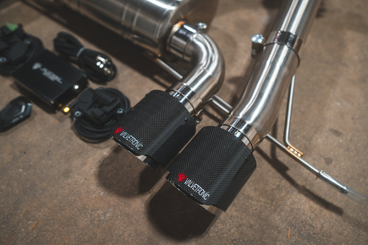 Exclusive 3 inch tips Valvetronic Designs