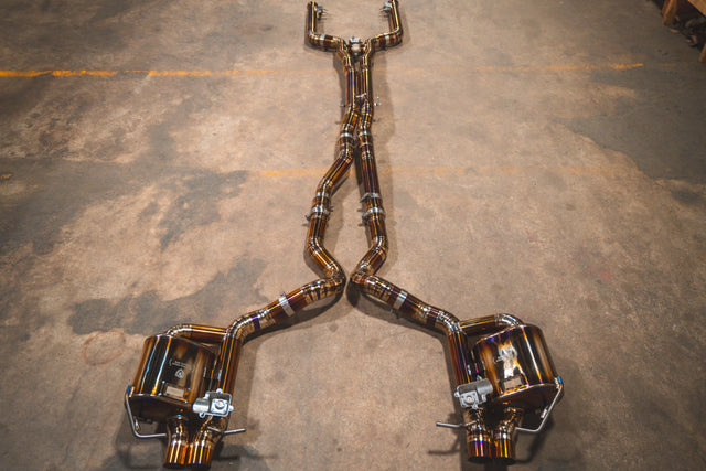 Mercedes W205 C63 / C63s Valved Sport Exhaust System Valvetronic Designs