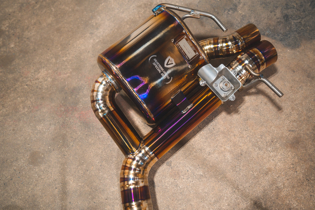 Mercedes W205 C63 / C63s Valved Sport Exhaust System Valvetronic Designs
