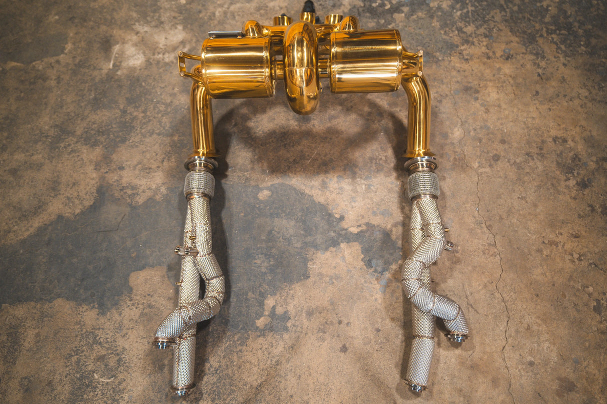 Lamborghini Aventador LP700 / S / SV Valved Sport Exhaust System Valvetronic Designs