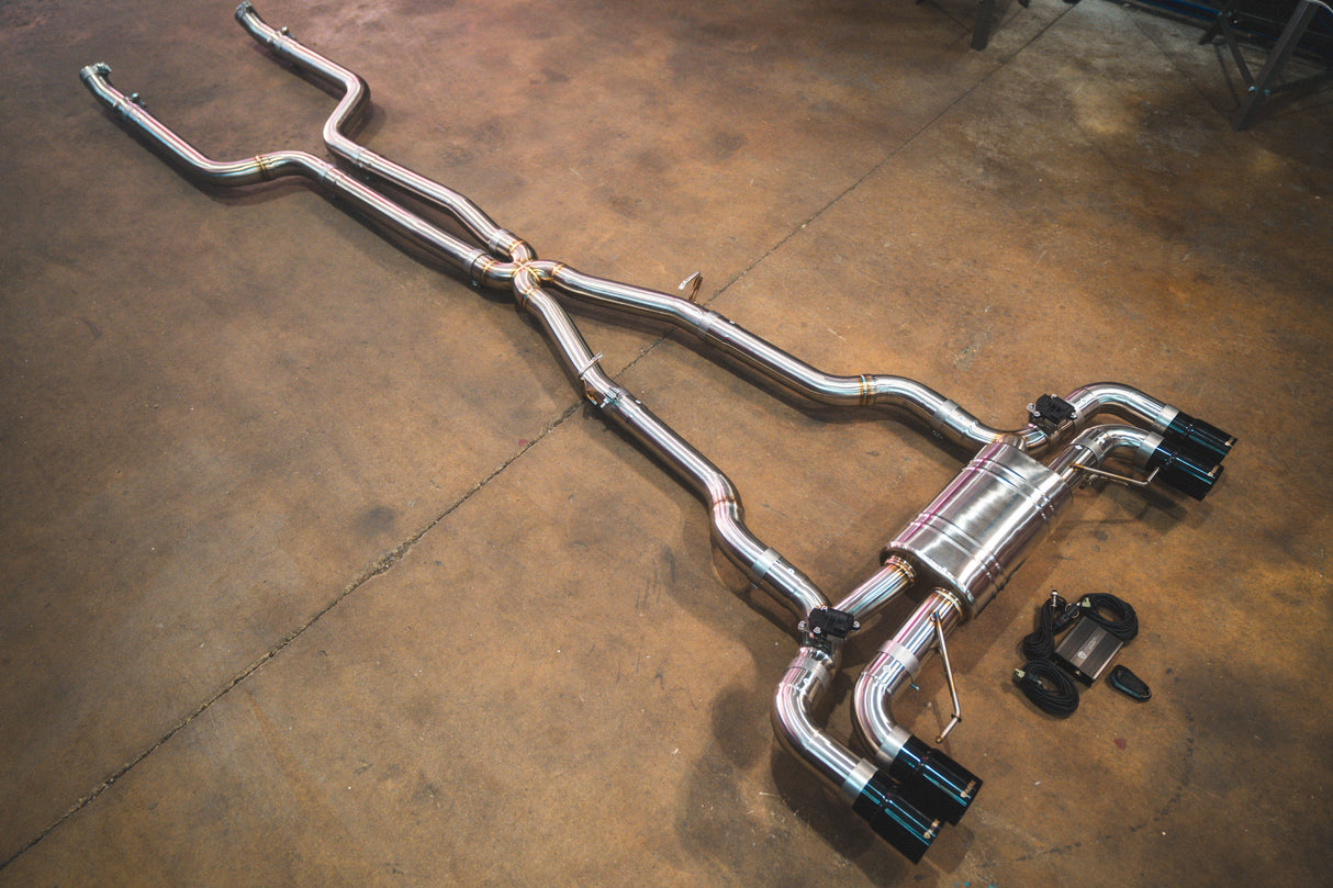 BMW G30 M550I Valved Sport Exhaust System Valvetronic Designs