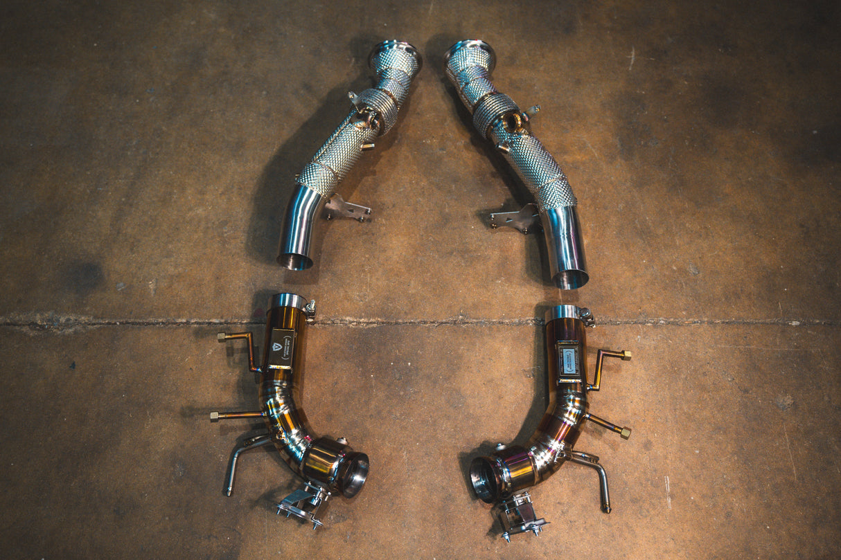 Ferrari 296 GTB/GTS Sport Exhaust Package Valvetronic Designs