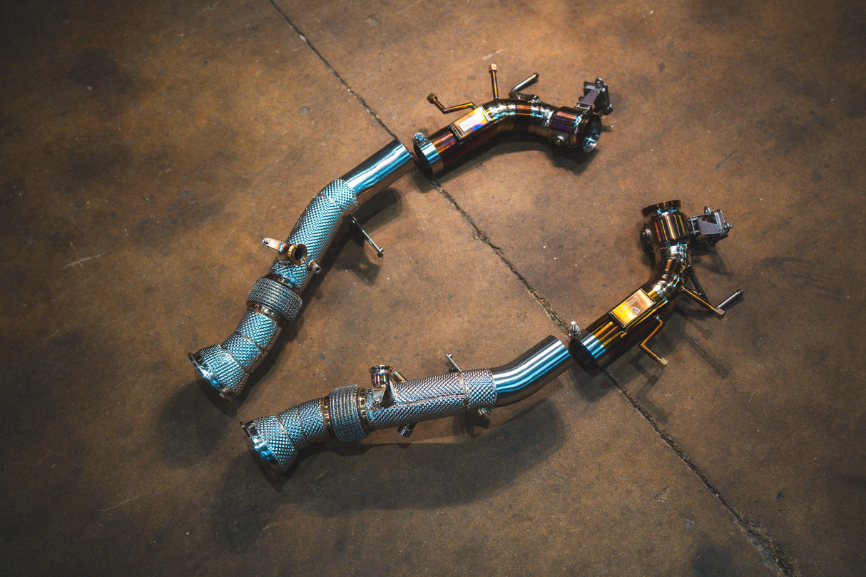 Ferrari 296 GTB/GTS Sport Exhaust Package Valvetronic Designs