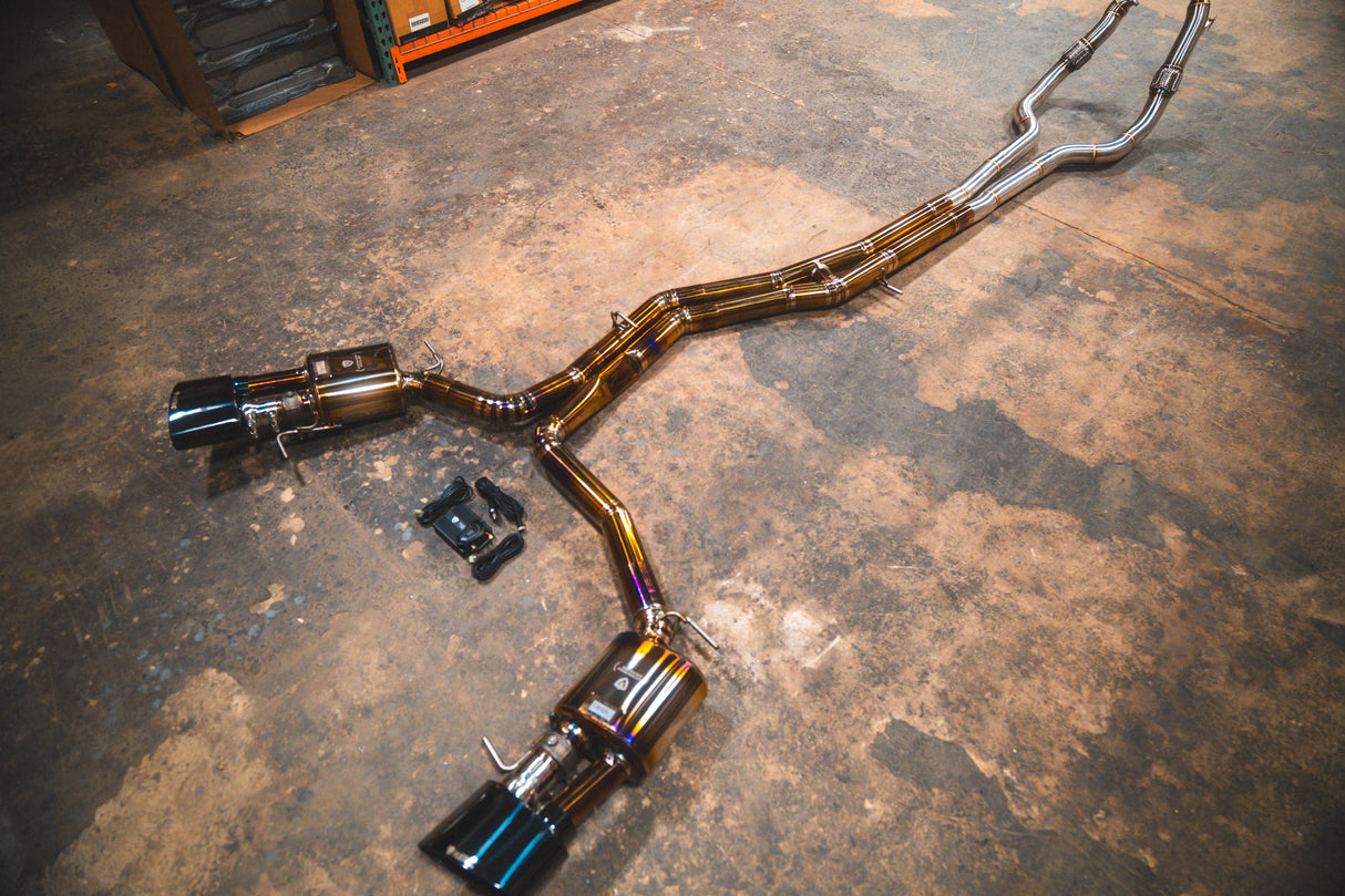 Audi RS6 / RS7 C8 Valved Sport Exhaust System Valvetronic Designs