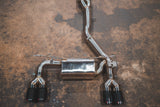 BMW F87 M2 Competition Equal Length Valved Sport Exhaust System Valvetronic Designs