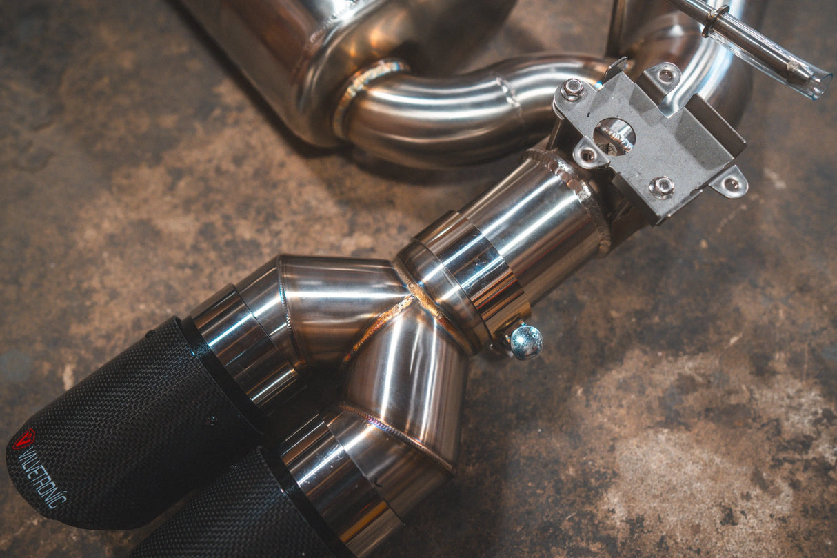 BMW F87 M2 Competition Equal Length Valved Sport Exhaust System Valvetronic Designs