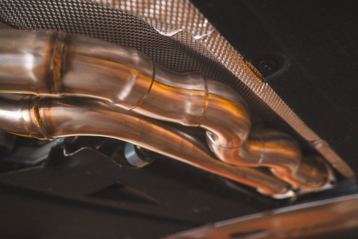 BMW F87 M2 Competition Equal Length Valved Sport Exhaust System Valvetronic Designs
