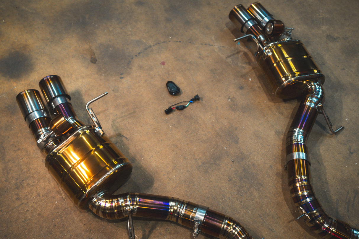 BMW F12 M6 Valved Sport Exhaust System Valvetronic Designs