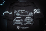 Valvetronic Safety Car Graphic Tee Valvetronic Designs