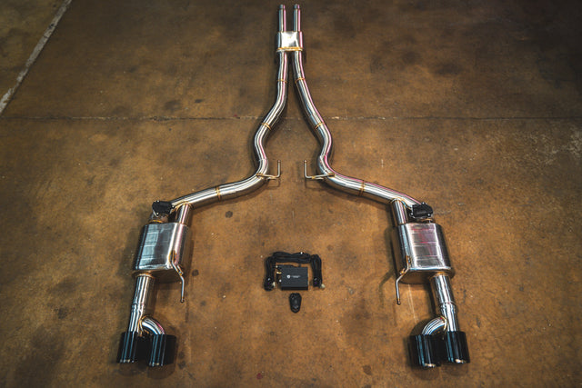 Ford Mustang GT S650 Valved Sport Exhaust System Valvetronic Designs