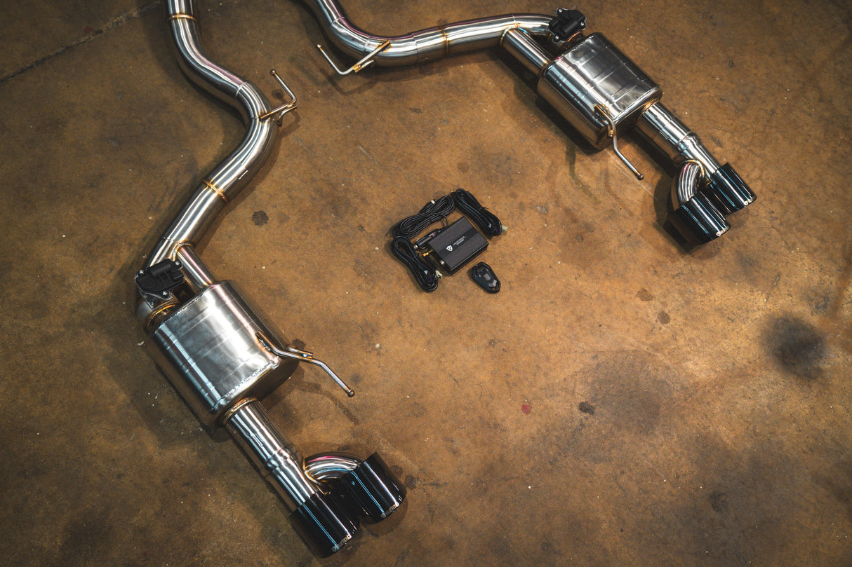 Ford Mustang GT S650 Valved Sport Exhaust System Valvetronic Designs