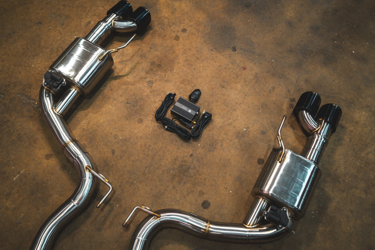 Ford Mustang GT S550 Valved Sport Exhaust System Valvetronic Designs