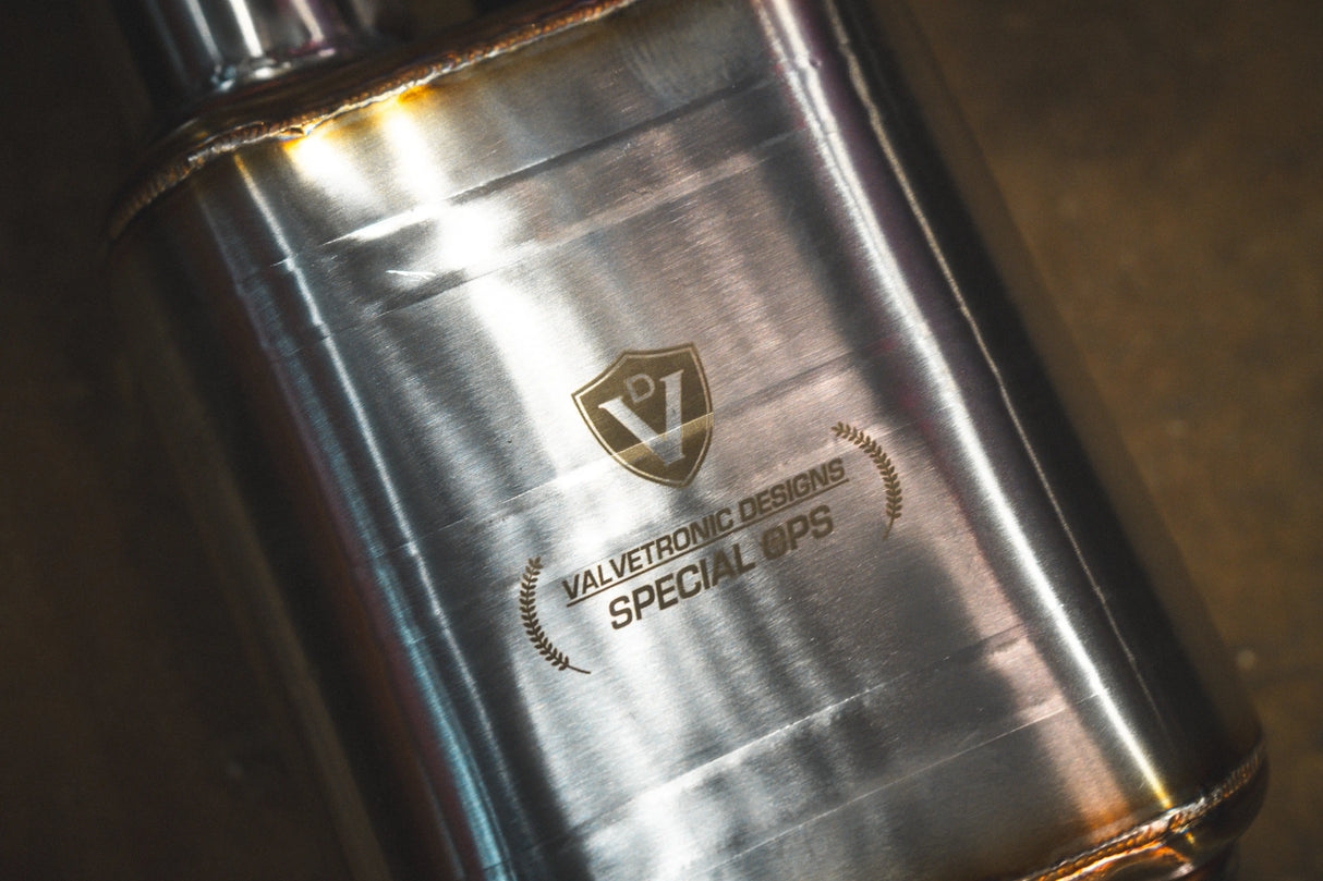 Ford Mustang GT S550 Valved Sport Exhaust System Valvetronic Designs