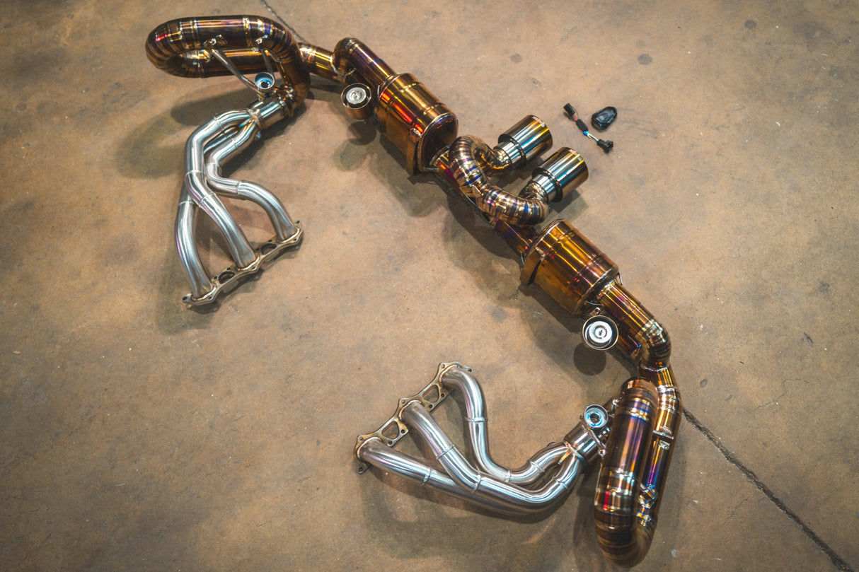 Valvetronic Valved Sport Exhaust System for Porsche GT3/RS 991.1 / 991.2 Valvetronic Designs