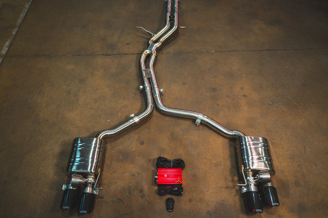 Audi B8 / B8.5 S4 / S5 Valved Sport Exhaust System Valvetronic Designs