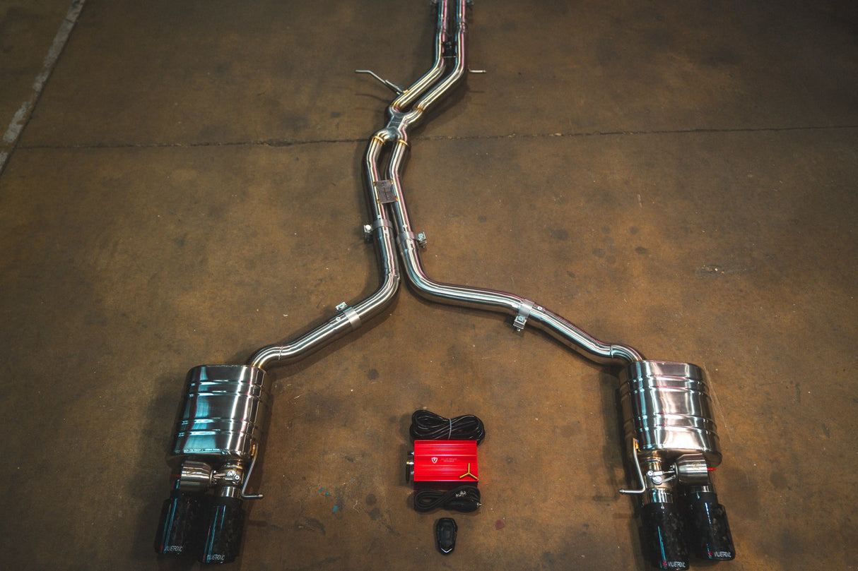 Audi B8 / B8.5 S4 / S5 Valved Sport Exhaust System Valvetronic Designs