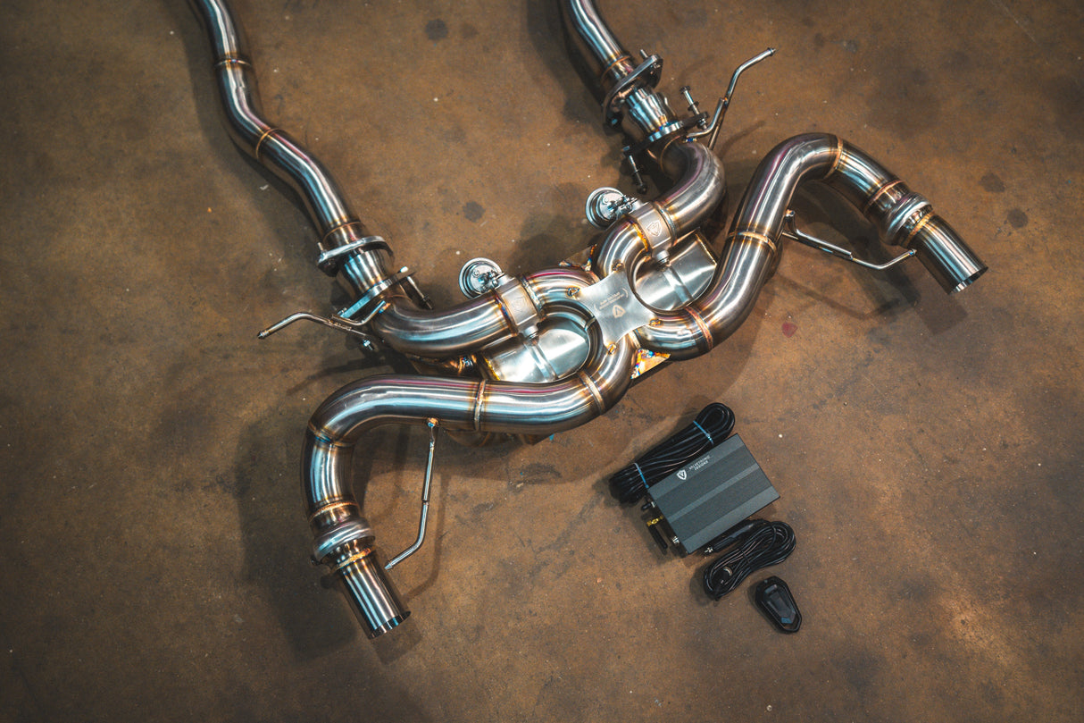Aston Martin DBS V12 Valved Sport Exhaust System Valvetronic Designs