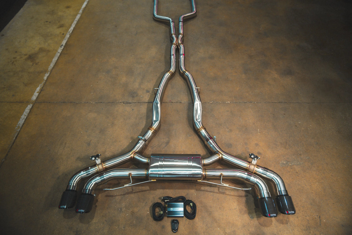 BMW X5M / X6M F95 / F96 VALVED SPORT EXHAUST SYSTEM Valvetronic Designs