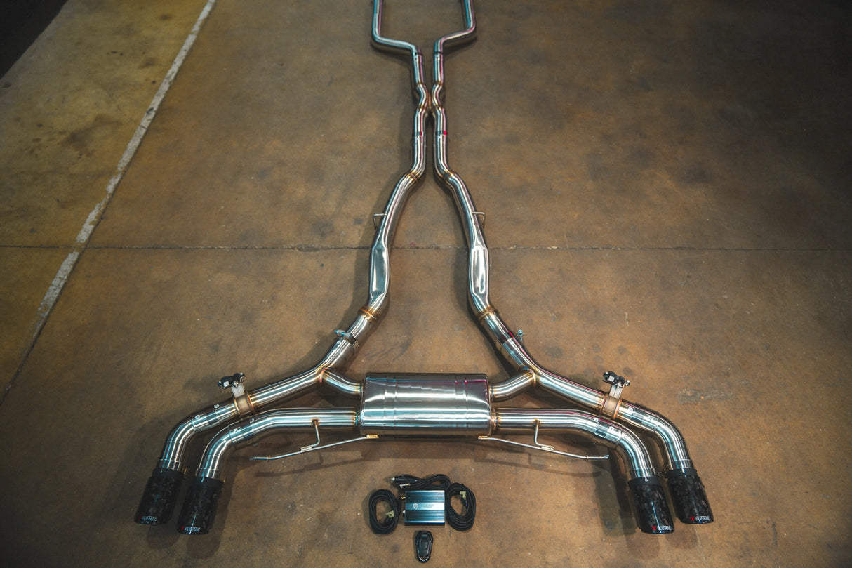 BMW X5M / X6M F95 / F96 VALVED SPORT EXHAUST SYSTEM Valvetronic Designs
