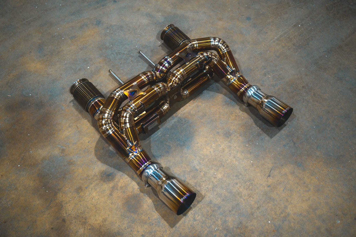 Mclaren 720S Valved Sport Exhaust System Valvetronic Designs