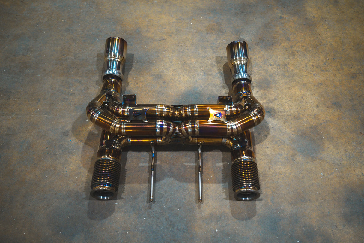 Mclaren 720S Valved Sport Exhaust System Valvetronic Designs