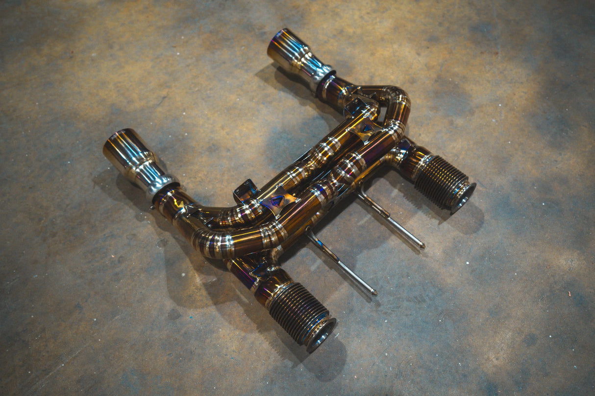 Mclaren 720S Valved Sport Exhaust System Valvetronic Designs