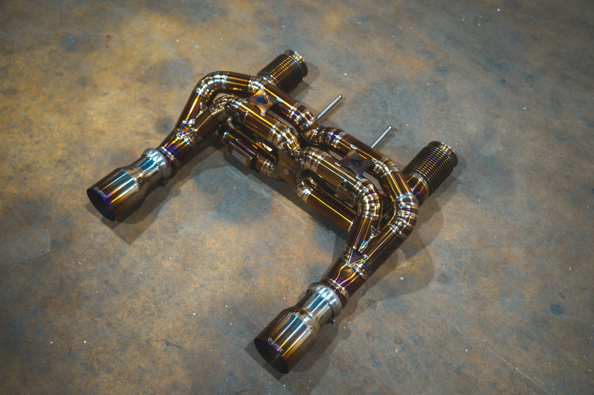 Mclaren 720S Valved Sport Exhaust System Valvetronic Designs