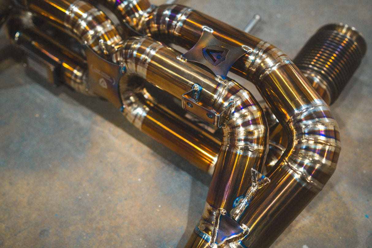 Mclaren 720S Valved Sport Exhaust System Valvetronic Designs